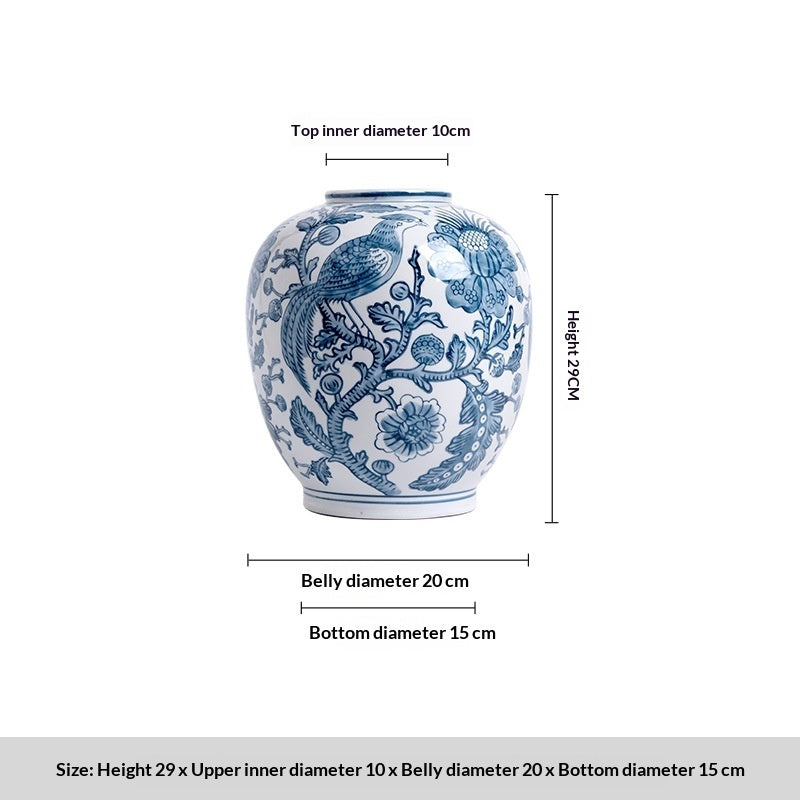 Ceramic Vase For Living Room Flower Arrangements And Home Decor