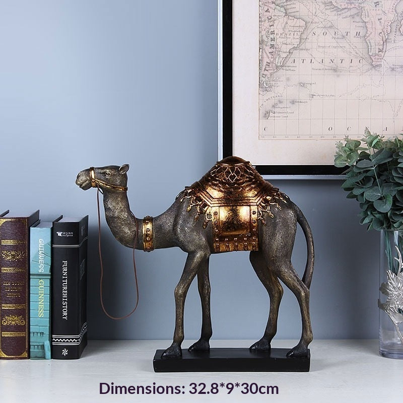 Single-humped Camel OrnamentWestern Regions Style Home Decor Soft Furnishings And Resin Crafts