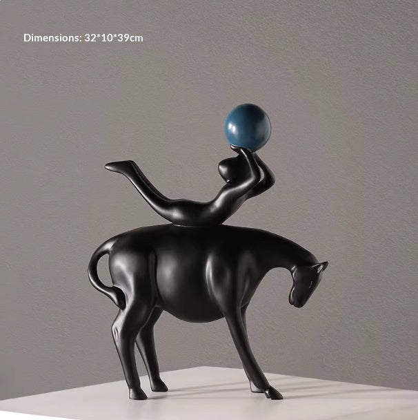 Modern Home Decor Ornaments Light-luxury Art Pieces For The Living Room