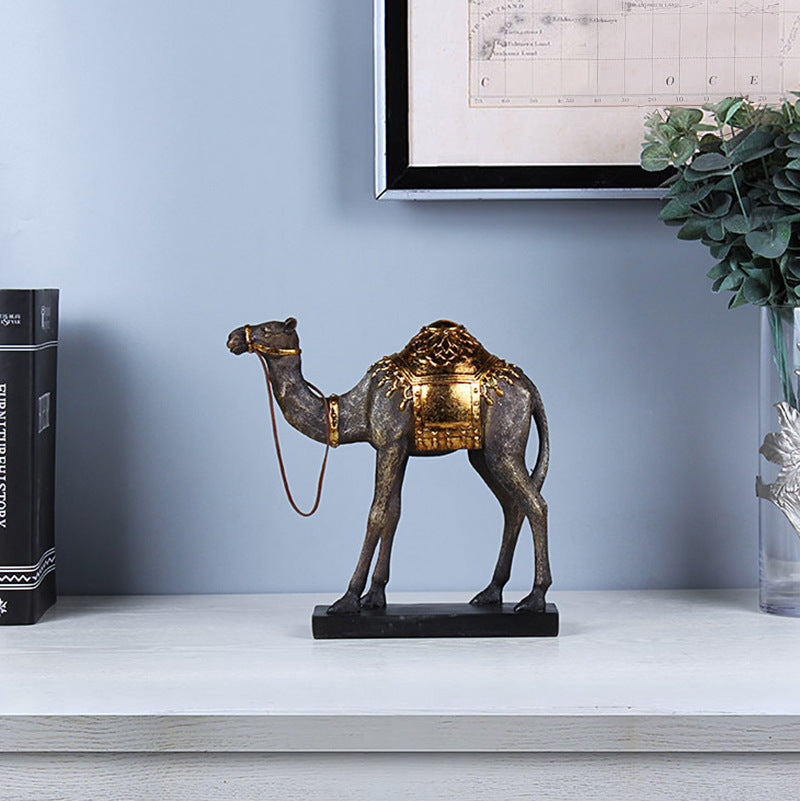 Single-humped Camel OrnamentWestern Regions Style Home Decor Soft Furnishings And Resin Crafts
