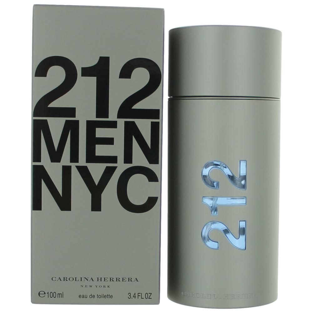 212 by Carolina Herrera, 3.4 oz Eau De Toilette Spray for Men