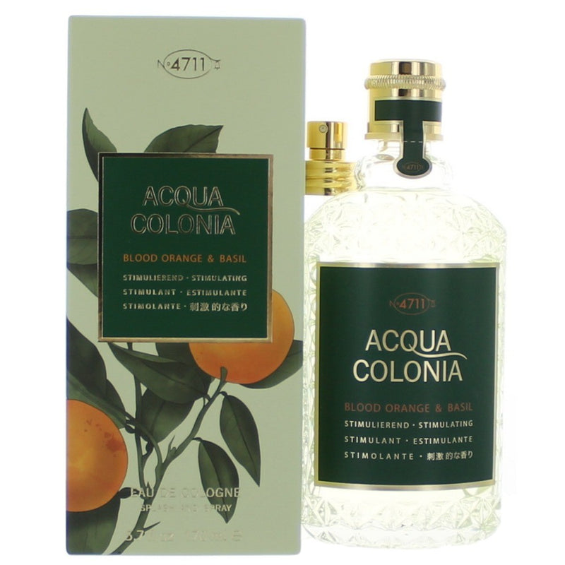 Acqua Colonia Blood Orange & Basil by 4711, 5.7 oz Eau De Cologne Splash/Spray Unisex