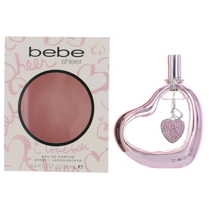 bebe Sheer by bebe, 3.4 oz Eau De Parfum Spray for Women